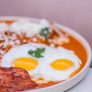 a plate of food on a table
