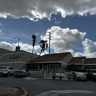 Plenty of parking. Outside view