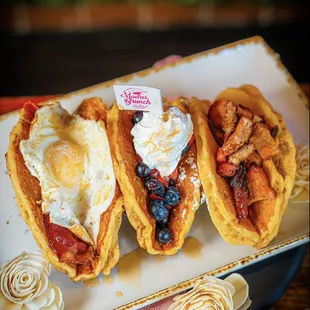 Pancake Taco's
