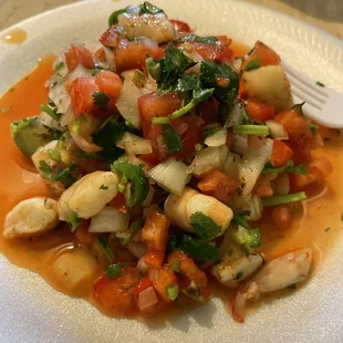 Ceviche de camarón