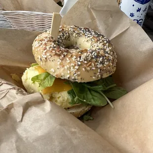 bagels, bagel, food