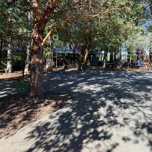 Great outdoor seating