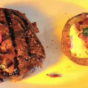 steak, food