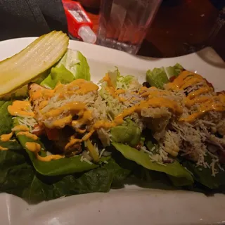 Spicy Chicken Lettuce Wraps
