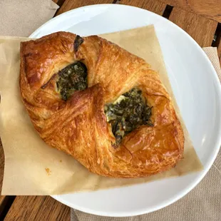 Spinach and Feta Pocket