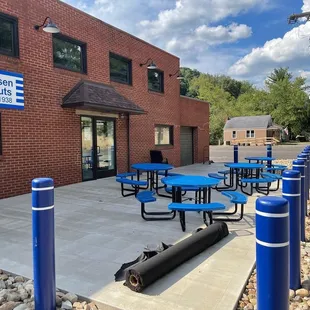 the outside of the store