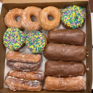 4 different types of donuts