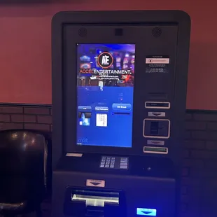 an atm machine