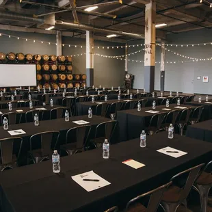 The Barrel Room is our warehouse space perfect for weddings, fundraisers, corporate meetings, and more. Booking: events@madtreebrewing.com
