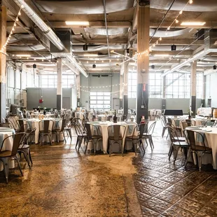 The Barrel Room is our warehouse space perfect for weddings, fundraisers, corporate meetings, and more. Booking: events@madtreebrewing.com