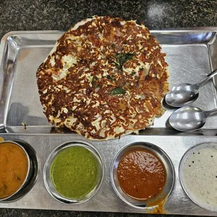 Paneer uttapam