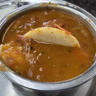 2 Piece Dipped Sambar Idli