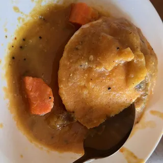 Sambar Idli and Vada