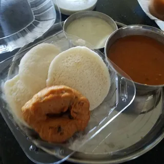 Idli and Vada Combo