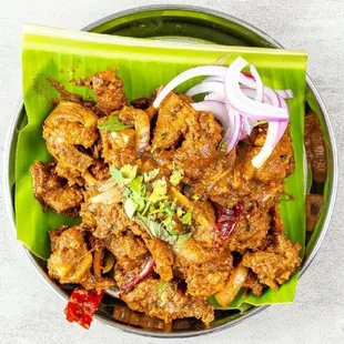 chicken wings and fried chicken, food