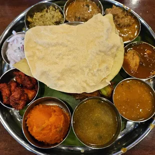 Non-veg thali