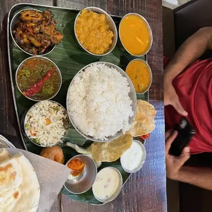 Vegetarian Bombay Thali