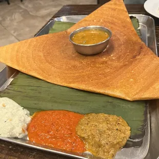 Cheese dosa