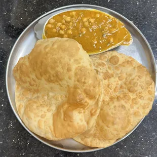Poori (2No) With Channa