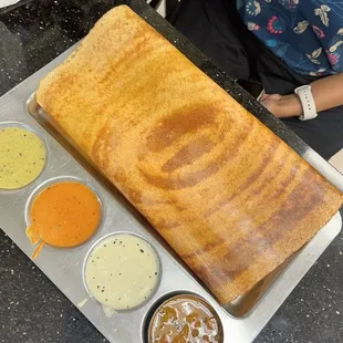 Ghee Podi Dosa