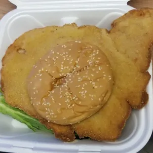 Pork Tenderloin Sandwich