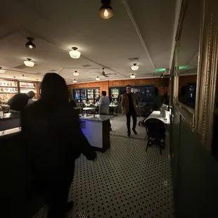 Bar area