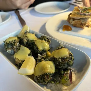 Oysters Rockefeller