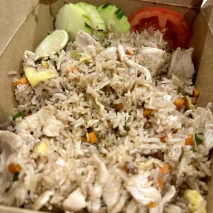 Khao pad (Fried rice)