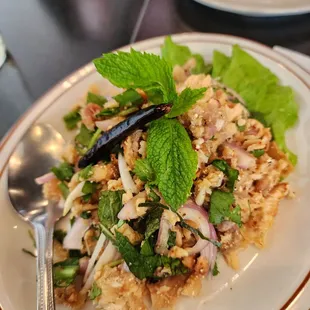Tilapia larb