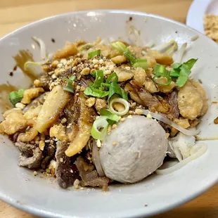 Dry Boat noodle