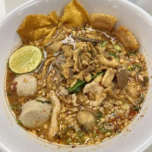 Tom Yum Noodles