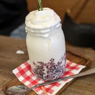 Durian wild rice smoothie