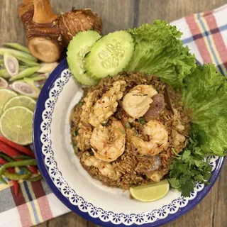 Seafood Tom Yum Fried Rice
