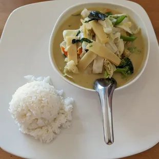 Green Curry with Vegetables