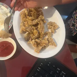 Fried chicken for kids