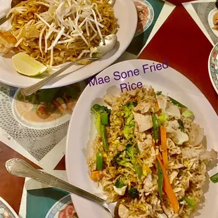 15. Mae Sone's Fried Rice 26. Pad Thai