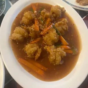 Garlic  shrimp medium