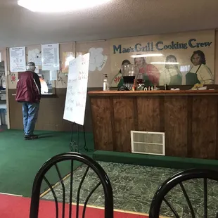 Order and pay upfront and find a comfortable seat