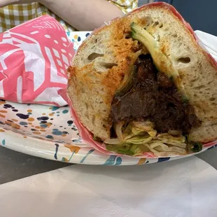 The Korean bulgogi sandwich