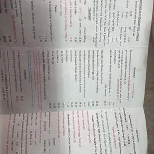 Menu!