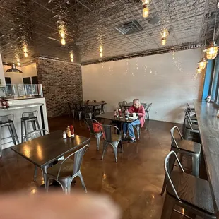 What the dining room looks like