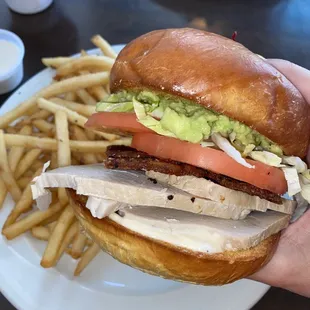 Turkey Bacon Avocado Sandwich