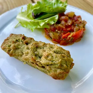 Savory zucchini bread app