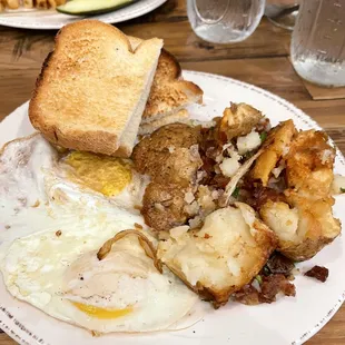 Fried Eggs and AWESOME Home Fries