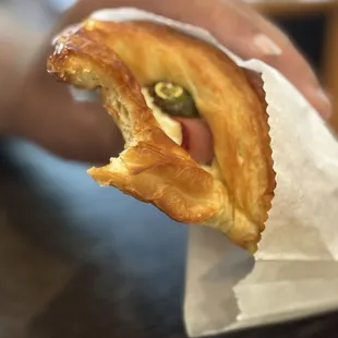 Jalapeño and Ham Croissant