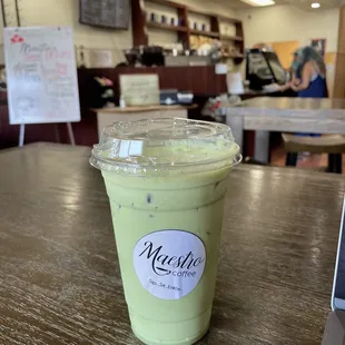 Iced Matcha Tea