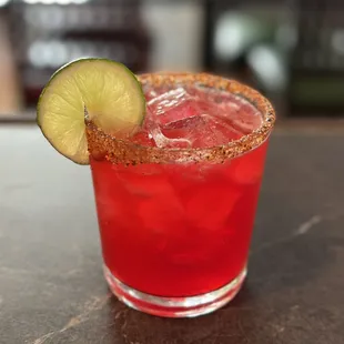Selena: Hibiscus Tea Margarita