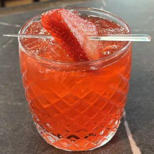 Thunder Rosa Strawberry Margarita