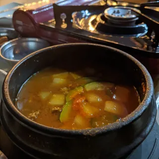 Soybean Paste Stew with Brisket Point