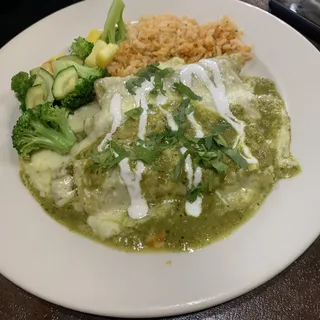 Enchiladas Verdes